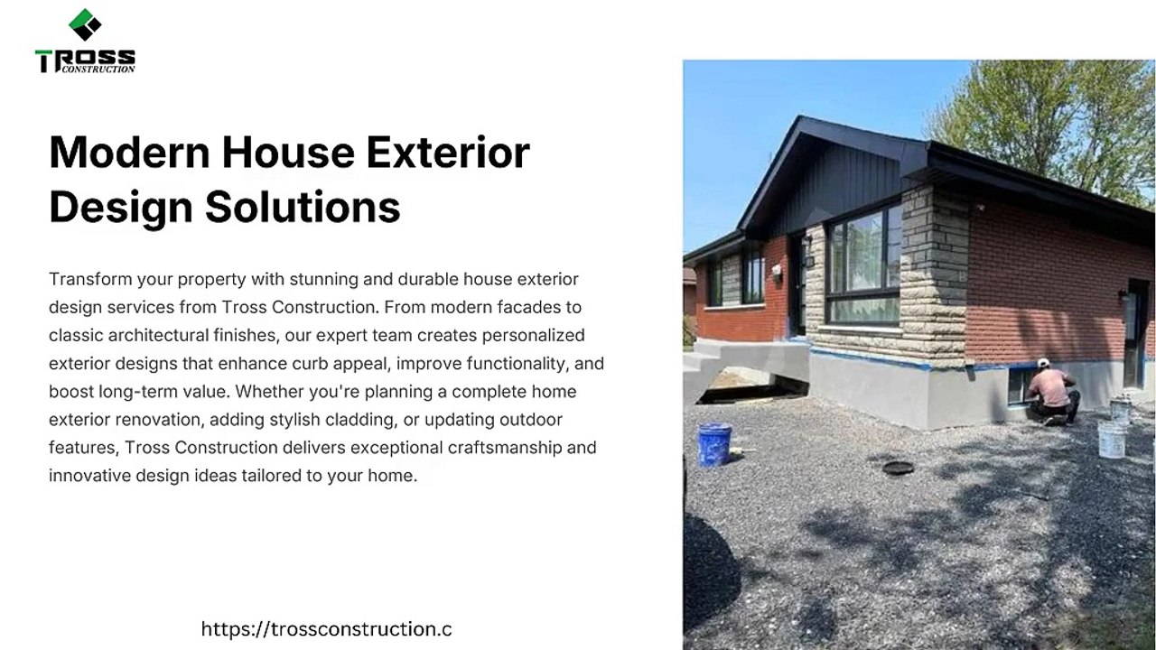 Modern House Exterior Design Solutions