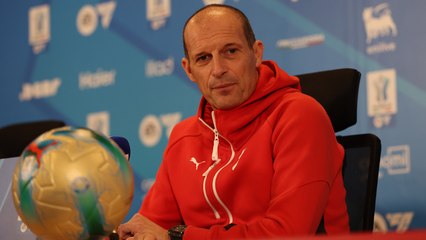 Allegri: "Partita secca, sarà bella e complicata"