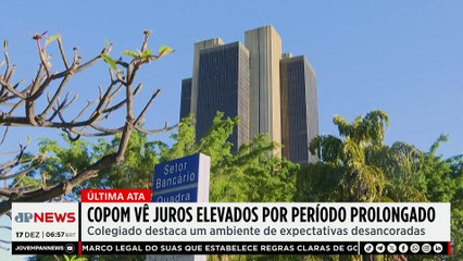 Ata do Copom reforça juros altos e compromisso com meta de inflação
