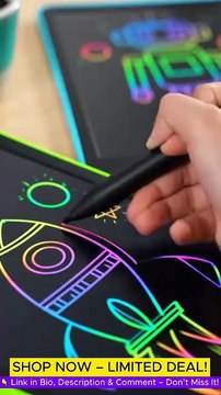 TQU 4 Pack LCD Writing Tablet for Kids