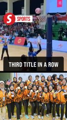 SEA Games: Netball team beat arch rivals Singapore for gold