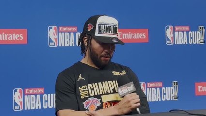 Knicks - Brunson : "Nous avons trouvé le moyen de gagner"