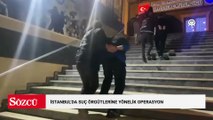 İstanbul'da suç örgütlerine yönelik operasyonlarda yakalanan 13 şüpheli tutuklandı