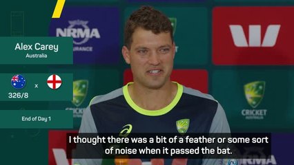 Carey admits he had 'a bit of luck' after Snicko controversy