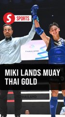 Teen sensation Miki lands gold on SEA Games debut