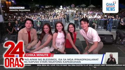 Ilang Kapuso stars, naghatid ng performances at saya sa GMA Regional TV Kapuso Fiesta | 24 Oras