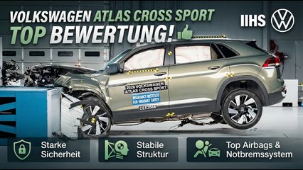 Atlas Cross Sport 2026 – IIHS Crashtest mit kleinen Schwächen