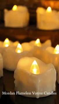 Flameless Votive Candles in Dubai | Safe LED Candles for Home, Ramadan & Events UAE