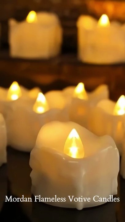 Flameless Votive Candles in Dubai | Safe LED Candles for Home, Ramadan & Events UAE