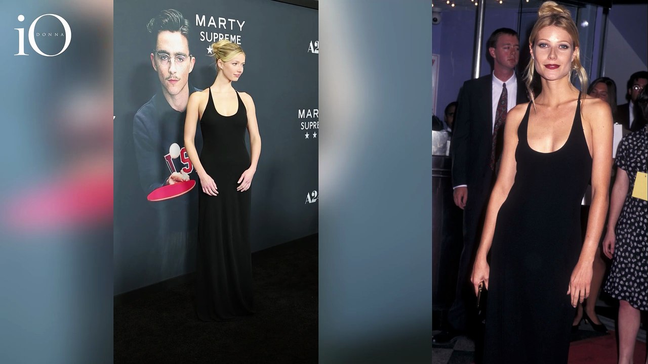 Apple Martin con lo stesso abito di mamma Gwyneth, "vecchio" di 30 anni