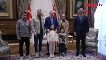 Cumhurbaşkanı Erdoğan, Gazze'de hayatını kaybeden 6 yaşındaki Filistinli Rajab'ın ailesini kabul etti