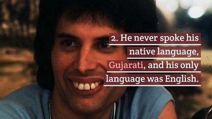 10 facts you might not know about Freddie Mercury