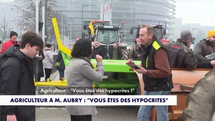 «Vous êtes des hypocrites» : l’eurodéputée Manon Aubry prise à partie par des agriculteurs