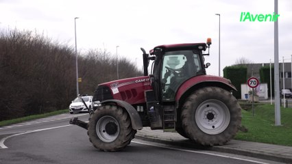 Action à l’aéroport de Liège contre l’accord UE-Mercosur
