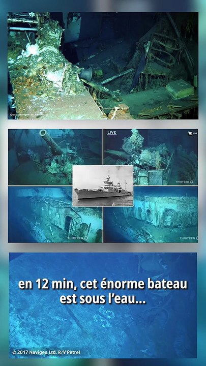 Voici la plus grande attaque de requins de l’histoire ! L’histoire de l’USS Indianapolis 🦈