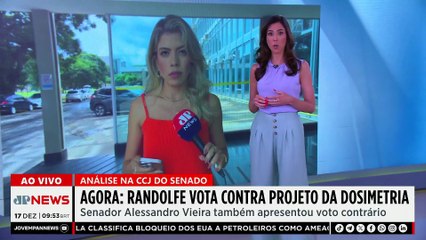 Randolfe Rodrigues vota contra projeto da Dosimetria