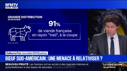 Mercosur: la grande distribution veut boycotter la viande sud-américaine