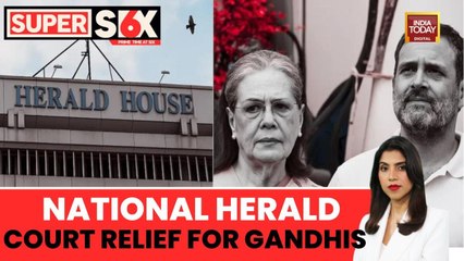 National Herald Case: Relief for Gandhis; Congress MPs Led by K.C. Venugopal Protest at Parliament