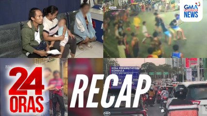 24 Oras: (Part 1) Rambol sa prusisyon ng Nazareno | Gurong nagpakain ng ipis sa estudyante | P1B class action civil suit vs Romualdez, Co, at ilang opisyal, atbp.