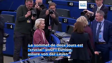 Aide à l'Ukraine, accord avec le Mercosur : l'UE face à son sommet "crucial" pour son avenir