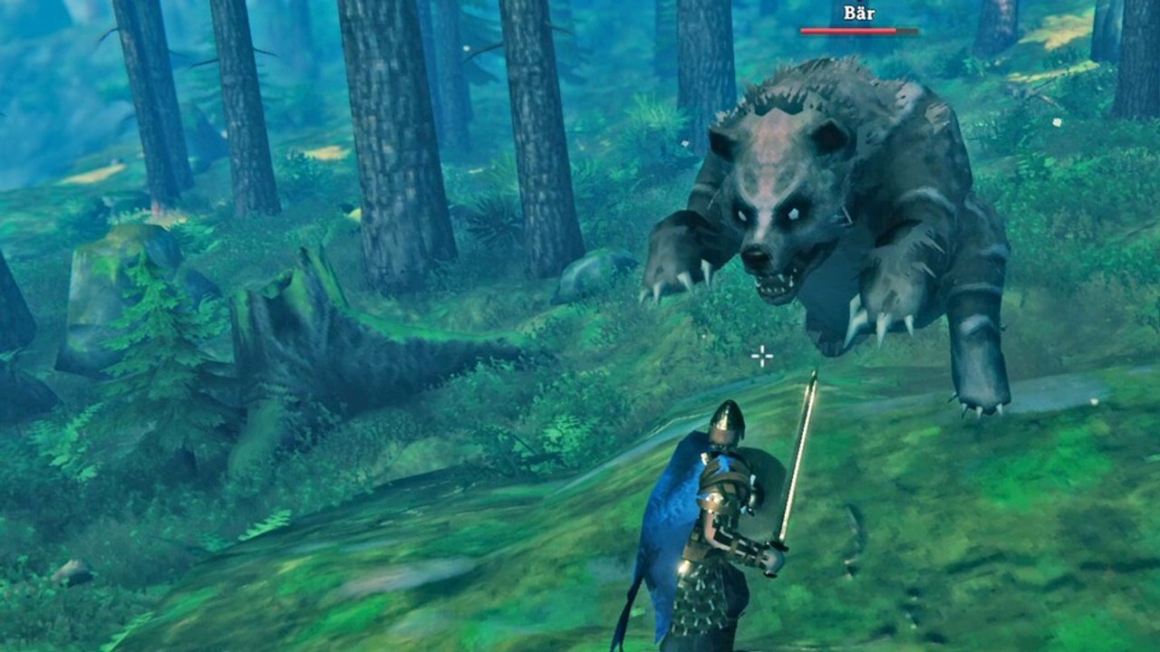 In valheim steppt neuerdings der bär und wir sind vor ort - um ihn abzumurksen
