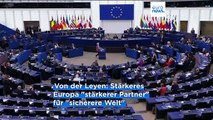 Veränderte Weltordnung: Von der Leyen warnt vor der 