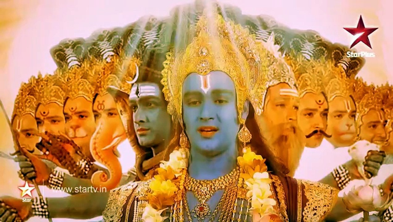 Mahabharat Star Plus Episode 212 | Geeta Gyan by Krishna