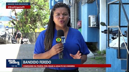 Comissário da Polícia Civil reage a assalto no Cordeiro