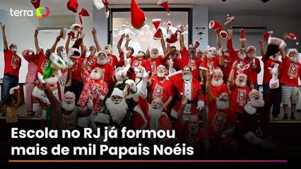 Veja como funciona a escola que forma papais noéis no RJ; 'bom velhinho' pode faturar até R$ 15 mil