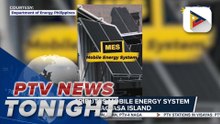 DOE distributes mobile energy system in Pag-asa Island