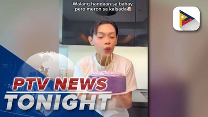 Esnyr Ranollo celebrates 24th birthday with street dogs, cats