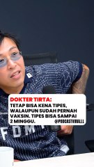 Dokter Tirta : Tetap bisa kena tipes walaupun sudah vaksin.Biar gak salah paham, langsung nonton full di youtube: Raditya Dika#doktertirta #radityadika #tipes #vaksin #fyp #vaksintipes #videoviralシ #podcastviral #sakittipes