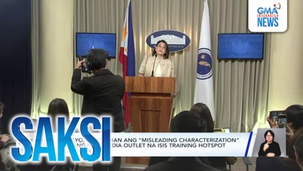 Palasyo, inalmahan ang "misleading characterization" ng ilang int'l media outlet na ISIS training hotspot ang Pilipinas | Saksi