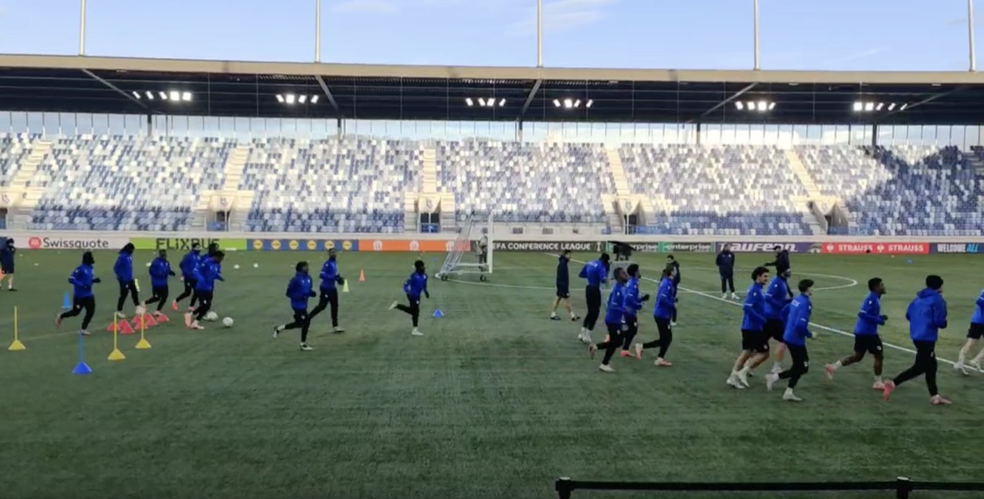 VIDEO VN - Ecco la rifinitura del Losanna in vista della Fiorentina