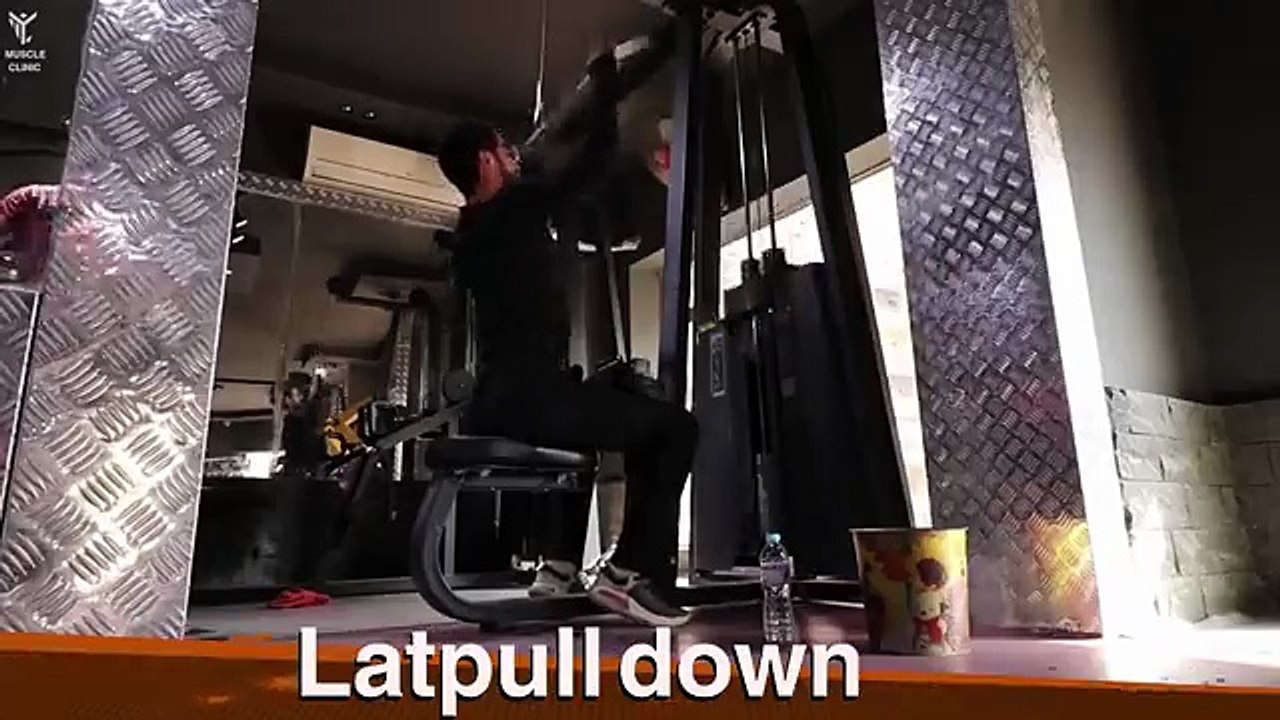 طريقة نحت الجسم على شكل V _ كيف تحصل على وسط رفيع وظهر عريض بالتمرين