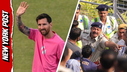 Messi chaos erupts as furious fans hurl seats, storm stadium during India tour