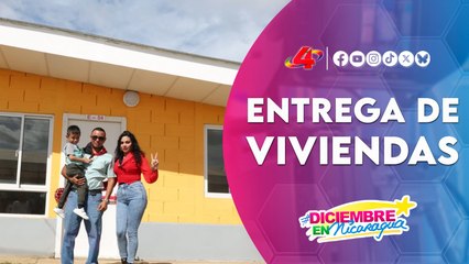 Nicaragua: Programa Nuevas Victorias 🏡 | entrega de 100 viviendas de la primera fase