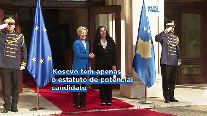 A Europa é o nosso destino, diz presidente do Kosovo à Euronews