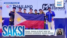 Sibol men's team, naka-4-peat win sa E-sports na Mobile Legends: Bang bang | Saksi