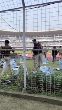 Messi chaos erupts as furious fans hurl seats, storm stadium during India tour