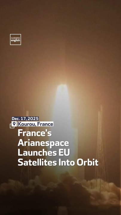 France's Arianespace Launches EU Satellites Into Orbit