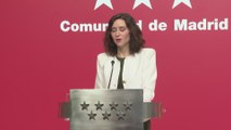 Ayuso avisa de que Madrid está 