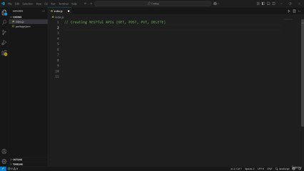 9_Creating RESTful APIs (GET, POST, PUT, DELETE)