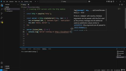 7_Creating HTTP Servers with the http Module
