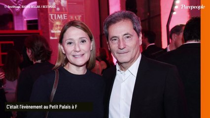 Daniela Lumbroso de sortie avec son puissant mari Eric Ghebali et leur fille Carla pour célébrer un événement à Paris