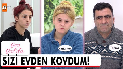 İrfan, Sara ve Nagihan'ı evden kovdu! - Esra Erol'da 17 Aralık 2025