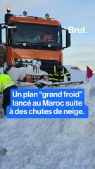 Le Maroc prend des mesures face aux fortes chutes de neige.