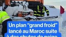 Le Maroc prend des mesures face aux fortes chutes de neige.