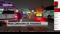 Mega caravana de paisanos llega a Nuevo Laredo por fiestas decembrinas