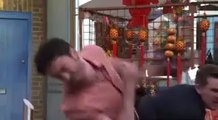 EastEnders Callum Highway Punches Lewis Butler  25th May 2022
